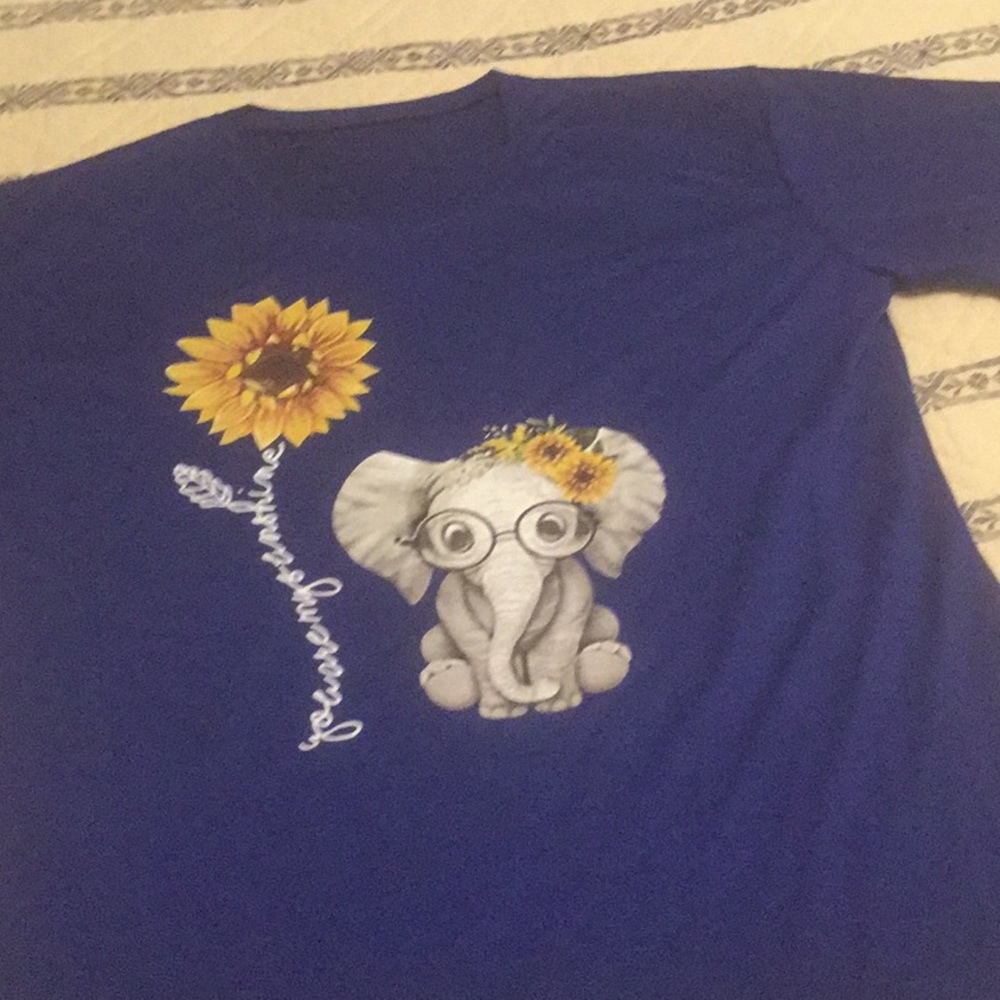 Women’s Tee shirt blue